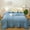 Blue, variant on Ycandiee Super Soft Comforter, Quilt, Super Soft Throw Blanket, Flannel Fleece Bed Blanket All Season Use, 78.74×59.05in