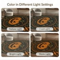 thumbnail image 7 of ODIKA 3'x5' Washable Area Rug Orange Black Pumpkin and Starry Night Design Halloween Themed Decorative with Elegant for Hallway, Laundry Room, Non-Slip, Flatweave, Easy Care, 7 of 7