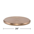thumbnail image 6 of TIKI® Brand 28.5 Reunion Fire Pit Metal Table Top Cover Gold, 6 of 7