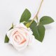 thumbnail image 3 of Ramo de flores artificiales, rosas blancas y rojas, hojas de eucalipto, decoración de boda, peonía, flor falsa para fiesta, decoración del hogar, regalo, 3 of 5