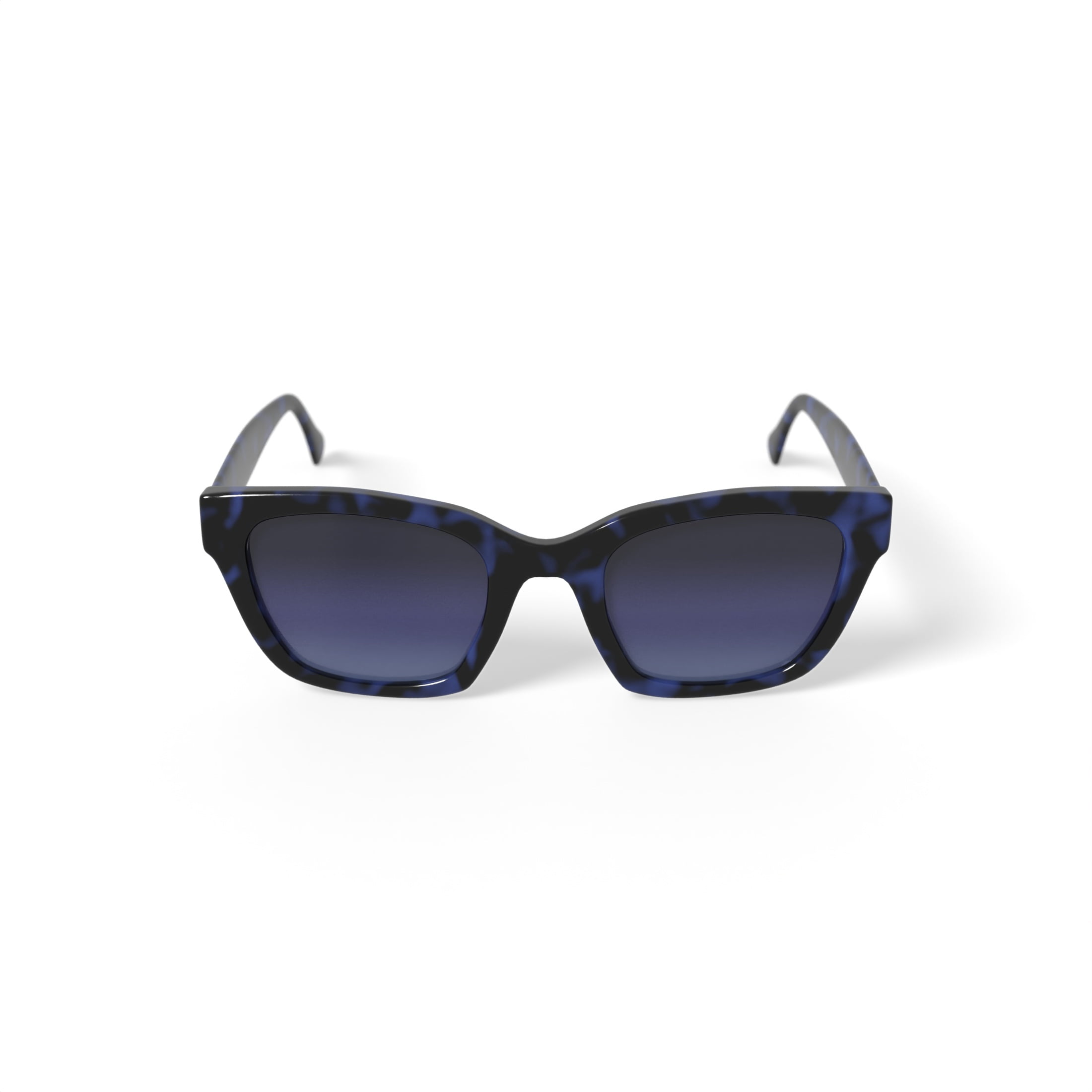 Christian Siriano Rx'able Womens Sunglasses, Bea Blue Tortoise, 50.0-22.0-143