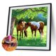thumbnail image 2 of Cuadros Decorativos 5D Caballo en Prairie Kit Full Square Drill Rhinestone DIY Diamond Painting Craft Likrtyny embutido en tela, 2 of 9