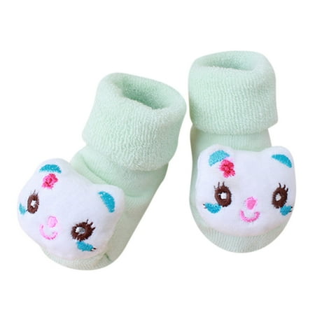 Rinsvye Shoes Kids Slipper Baby Hat Baby Warm Cartoon Boys Baby Wipes Girls Boots Socks Baby Kids Satin Bonnet Care Gift Registry