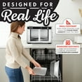 thumbnail image 4 of Gourmia 25 Qt French Door Digital Air Fryer Oven, 12 Presets, 1700W, Stainless Steel, 4 of 8