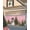 Pink, variant on Fsddascl 7 x 8 Ft Christmas Garage Door Cover, Pink Christmas Large Garage Door Banner, Xmas Snowman Tree Elk Snowflake Hanging Garage Mural Background for Indoor Outdoor Xmas Party Supplies