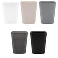 thumbnail image 3 of Wastebasket Trash Can Garbage For Bathroom Kitchen Countertop Large Plain Trash Can Without Lid/ Large Solid Color Lidless Trash Can Brown A, 3 of 4
