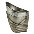 thumbnail image 1 of ORE International K-4218-V3 14"H Silver Decorative Vase, 1 of 1