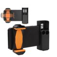 thumbnail image 1 of Action Camera Phone Clip, Cold Shoe Interface Plastic and Silicone Camera Phone Holder Mount  for Fill Light, 1 of 7