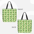 thumbnail image 2 of Fotbe dogs St Patrick's Day Bolsa Tote con Estampado para Mujer, Bolsos con Cremallera, Bolsa de Hombro Casual de Gran Capacidad con Bolsillos Internos, 2 of 7