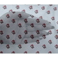 thumbnail image 4 of oneOone Viscose Chiffon Fabric Leaves & Floral Block Printed Fabric 1 Yard 42 Inch Wide, 4 of 4