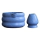 thumbnail image 3 of Juego de batidor de matcha Juego de té matcha de escritorio Suministros fáciles de limpiar Regalo para la ceremonia del té Azul, 3 of 9