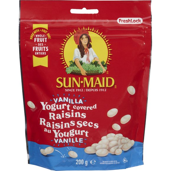 Sun-Maid Vanilla Yogurt covered Raisins 200g
