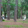 thumbnail image 4 of JumpTastic 50Ft Ninja Warrior Obstacle Course with Monkey bars, Rope Ladder, Swing, , Accessories, Obstacle Course Backyard Outdoor Training Equipment for Kids, 4 of 7
