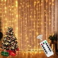 thumbnail image 2 of Guirnalda de luces LED de 3/4/6 m con control remoto por USB, cadena de luces de hadas para decoración de bodas y Navidad, para el hogar, dormitorio, lámpara de festival, 2 of 5