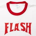 thumbnail image 6 of Flash Logo Red Ringer T-Shirt Superhero Halloween Costume Cosplay Tee, 6 of 7