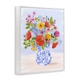 thumbnail image 3 of Stupell Industries Eclectic Bright Flowers in Pottery White Framed Giclee Art, 16 x 20, by Sharon Lee, 3 of 7