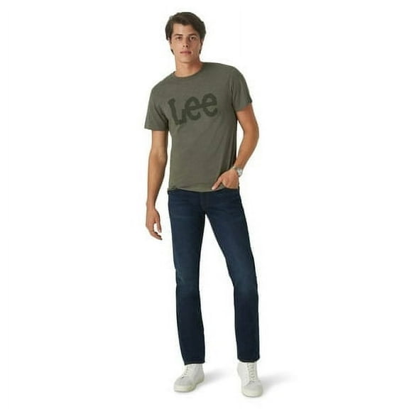 Lee Men's Slim Straight Jean, Evening, 30W x 34L