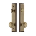 thumbnail image 6 of Grandeur 840101 Carre Solid Brass Tall Plate Single Cylinder Keyed Entry Set - Bronze, 6 of 6