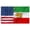 C, variant on Iran USA Friendship, Old Iranian Flag, Large Old Iran Historic Flag 3X5FT, US-Iran Friendship Banner For Decor & Events