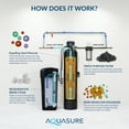thumbnail image 5 of Aquasure 32,000 Grains Water Softener w/Aquatrol Digital Head and 10" Sediment Triple Purpose Whole House Water Filter, 5 of 9