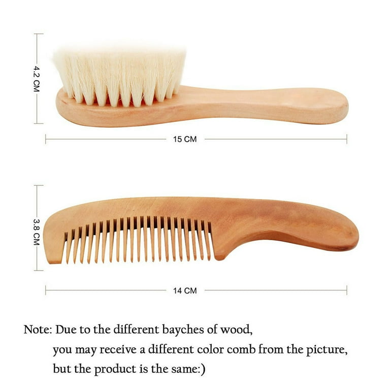 Baby comb and brush set sale walmart