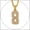 Gold, variant on KeyStyle Number Pendant Necklace Sport Athletes Number Necklace for Men with Cubic Zirconia Hip Hop Jewelry for Women & Men, Number 0-9 Chain Necklace