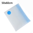 thumbnail image 1 of Clear Plastic Vacuum Bags Clothes Storage Bag Compressed Travel Organizer, 1 of 8