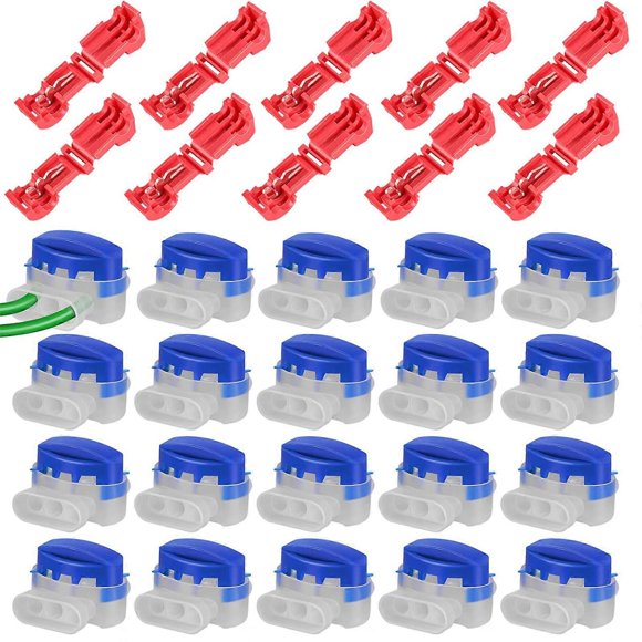 Convenient T Shaped Wire Connector Set Plastic Cable Connector Lawn Mower Connector Suitable for Grass Cutting Machines