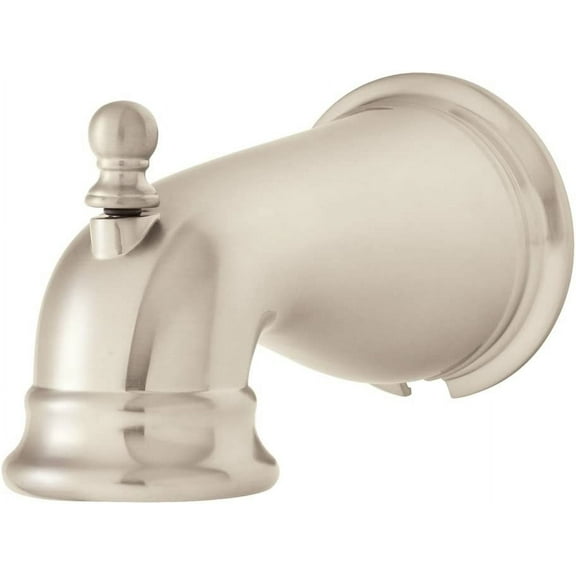 Speakman S-1560-BN Alexandria Bathtub Spout with Diverter for Stylish Bathroom Décor, Brushed Nickel