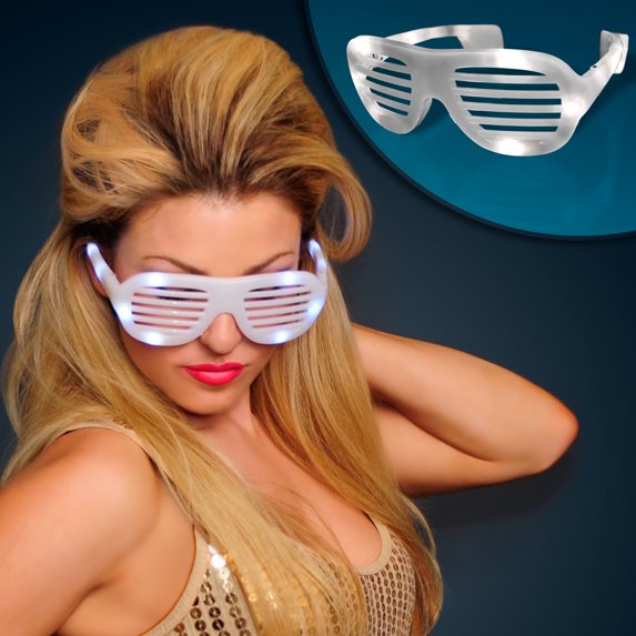 FlashingBlinkyLights LED Hip Hop Celebrity Fashion Shades
