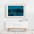 thumbnail image 5 of Beals Island Blues - Beals Maine Photography Harbor Boat Coastal Scenic Landscape Night Sky Rural Oak Framed Wall Art Print 5 x 7 inches, 5 of 6