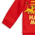 thumbnail image 5 of Disney Lion King Simba Timon Pumbaa Fleece Hoodie and Pants Outfit Set Toddler to Big Kid, 5 of 5