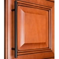 thumbnail image 4 of GlideRite 7 in. Center Solid Modern Cabinet Bar Pull, Matte Black, 4 of 4