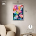 thumbnail image 5 of Glide of Colors Canvas Modern Color Abstract by Art Remedy, Silver Frame, 20" x 30", 5 of 7