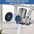 thumbnail image 2 of Faucet water filter, LED display water purifier, reduce lead, chlorine and heavy metals, sink water, 2 of 5