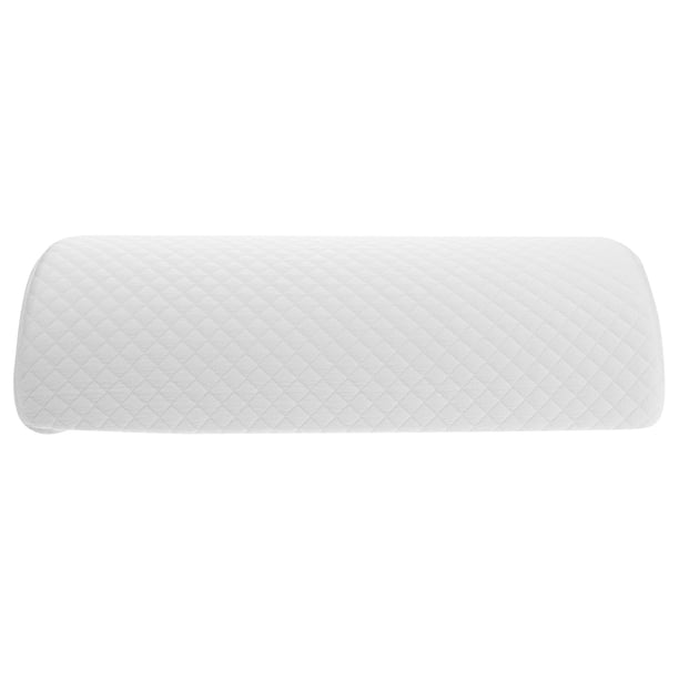 Almohadas de media luna, almohadas para piernas, soportes lumbares, almohada para dormir, almohada semi enrollable para piernas, rodillas, espalda baja y cabeza.