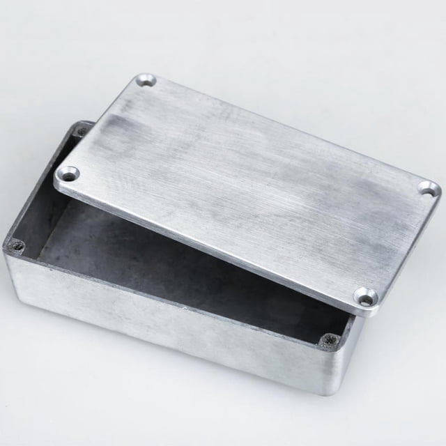 Pedal de efectos de estilo 1590B Caja de pedales de aluminio para guitarra Likrtyny Para estrenar