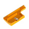 thumbnail image 4 of Cubierta de la caja de la cerradura de la carcasa del pestillo trasero dorado para la cámara 3 Plus / 4 Baoblaze cerradura de la caja de la vivienda, 4 of 8