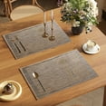 thumbnail image 4 of PVC Rectangular Placemat 45 cm x 30 cm for Dining Table – Waterproof, Stain-Resistant, Easy-Clean Table Mat, 4 of 6