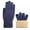 Navy, variant on Winter Gloves Outdoor Men Women's Winter Gloves with Fleece Lining Touchscreen Warm Stretched Thick Knitted Gloves Wool Gloves Thermal Gloves