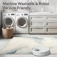thumbnail image 5 of ODIKA 8'x10' Machine Washable Non-Slip Area Rug, Cloud Motif with Abstract Swirling Lines and Gradient Hues High Traffic Rug, Gray, 130087, 5 of 7