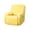 Bright Yellow, variant on AUQ 4 Pcs Recliner Chair Covers 27*22*11 cm Polyester Recliner Cover Soft Fabric Sofa Recliner Cover Moisture Absorption Recliner Covers Bright Yellow