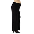 thumbnail image 6 of Maternity Elastic Waist Flared Palazzo Pants, 6 of 9