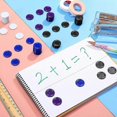 thumbnail image 5 of 400 Pieces Plastic Poker Chips Game Chips 4 Colors Counter Card For Game Playing Counting Bingo Gam, 5 of 5