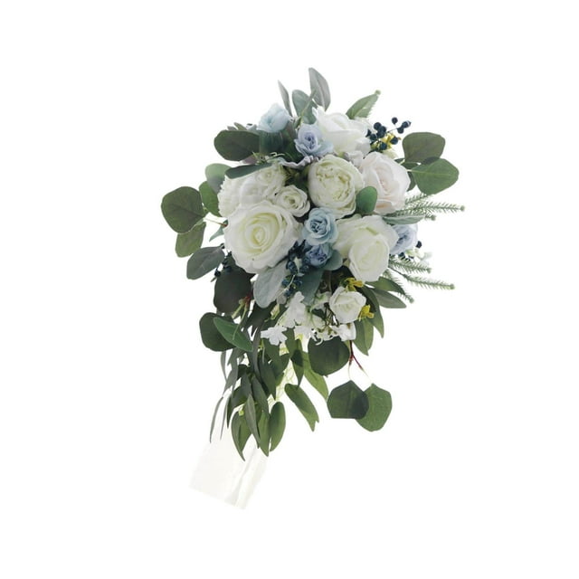 facefd Bridal Bouquet Handmade Silk Flower for Valentine'S Day French Wedding