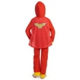 thumbnail image 4 of DC Comics Justice League Wonder Woman Toddler Girls Zip Up Pajama Coverall Toddler to Little Kid, 4 of 5