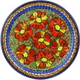 thumbnail image 2 of Polish Pottery 11¼-inch Dinner Plate (Bold Poppies Theme) Signature UNIKAT Hand Painted in Boleslawiec, Poland + Certificate of Authenticity, 2 of 6