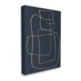 thumbnail image 3 of Stupell Industries Squiggle Shapes Abstract Lines Graphic Art Gallery Wrapped Canvas Print Wall Art, Design by Susan Jill, 3 of 7