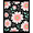 Black, Pattern 1, variant on ODIKA 3x5 Machine Washable Non-Slip Area Rug, Chic Vintage Bloom with Elegant Petal Designs High Traffic Rug, Black, 351852
