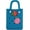 Lake Green(strawberry Charm Strapless), variant on Mini Beach Rubber Tote Bag - Small Waterproof Bitty Washable Handbag with Charms for Women